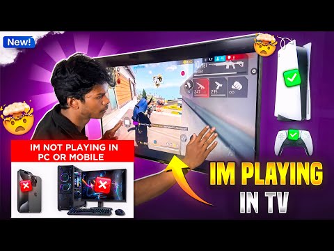 Playing Free Fire on a TV?! 😱 My First Vlog After Face Reveal | Dhanu Dino | Telugu Gaming FF