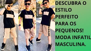 Descubra o estilo perfeito para os pequenos! moda infantil masculina.
