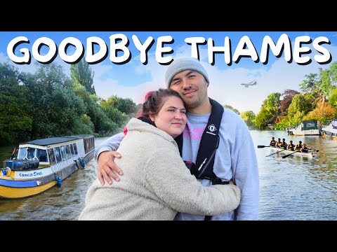 Our final narrowboat cruise on the River Thames - 163