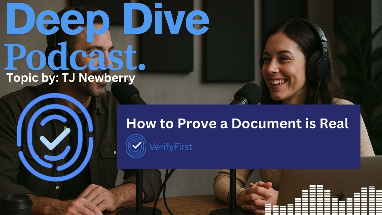 How to Prove a Document is Real
