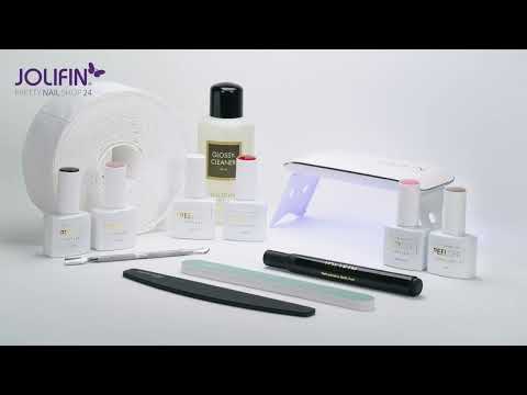 Jolifin LAVENI Shellac PeelOff Starter-Set - M – Mini