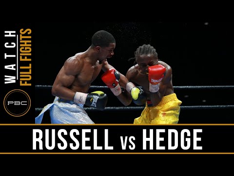 Russell vs Hedge FULL FIGHT: June 28, 2016 - PBC on FS1