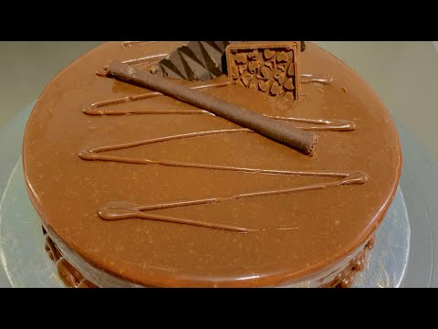 Chocolate milky ganache recipe treinding new video new design video…..