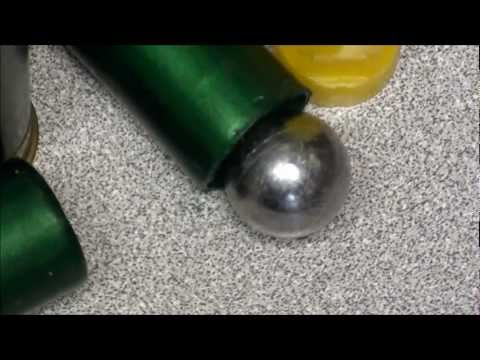 Marbles and 12 Gauge Round Ball Slug Accuracy