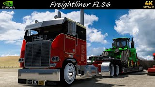 *Freightliner FL86* 9RX 640 Hauled Miles City to Billings *JBX2/TAA Graphics* ATS 4K 1.56