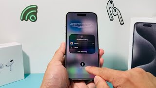 iPhone 15 Pro: How to Screen Record With Sound