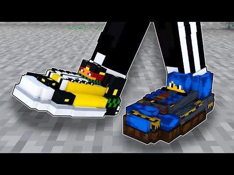 MINECRAFT MA CON LE SCARPE DEGLI YOUTUBERS