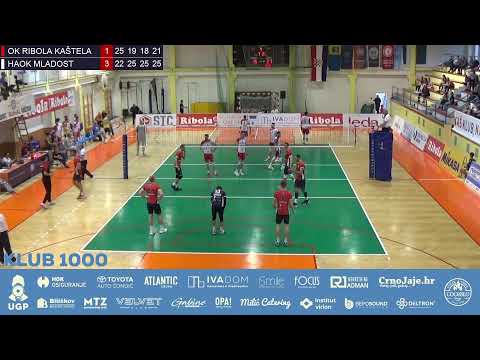 SUPERLIGA FINALNA serija,  HAOK Mladost-OK Ribola Kaštela -  (sponzorira HT)