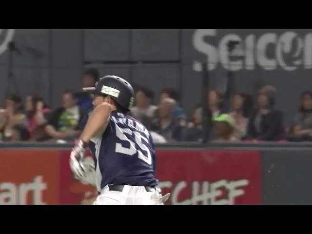 【4回表】ライオンズ・秋山 追加点となるタイムリーヒット!! 2018/7/3 F-L