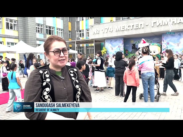 Almatı yaz kampında eski Kazak gelenekleri