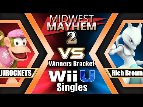 Midwest Mayhem 2 – Winners Round 2 – GGA.JJROCKETS (Diddy Kong) vs. Rich Brown (Mewtwo, Olimar)