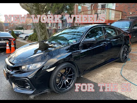 Work Wheels For My 10th Gen Civic Si