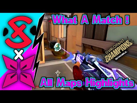All Maps Highlights - XSET VS XERXIA | VALORANT Champions 2022