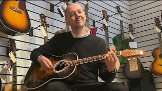Video thumbnail for Used Ovation Ultra Series 1512 (electro acoustic) - Rimmers Music by Rimmers Music