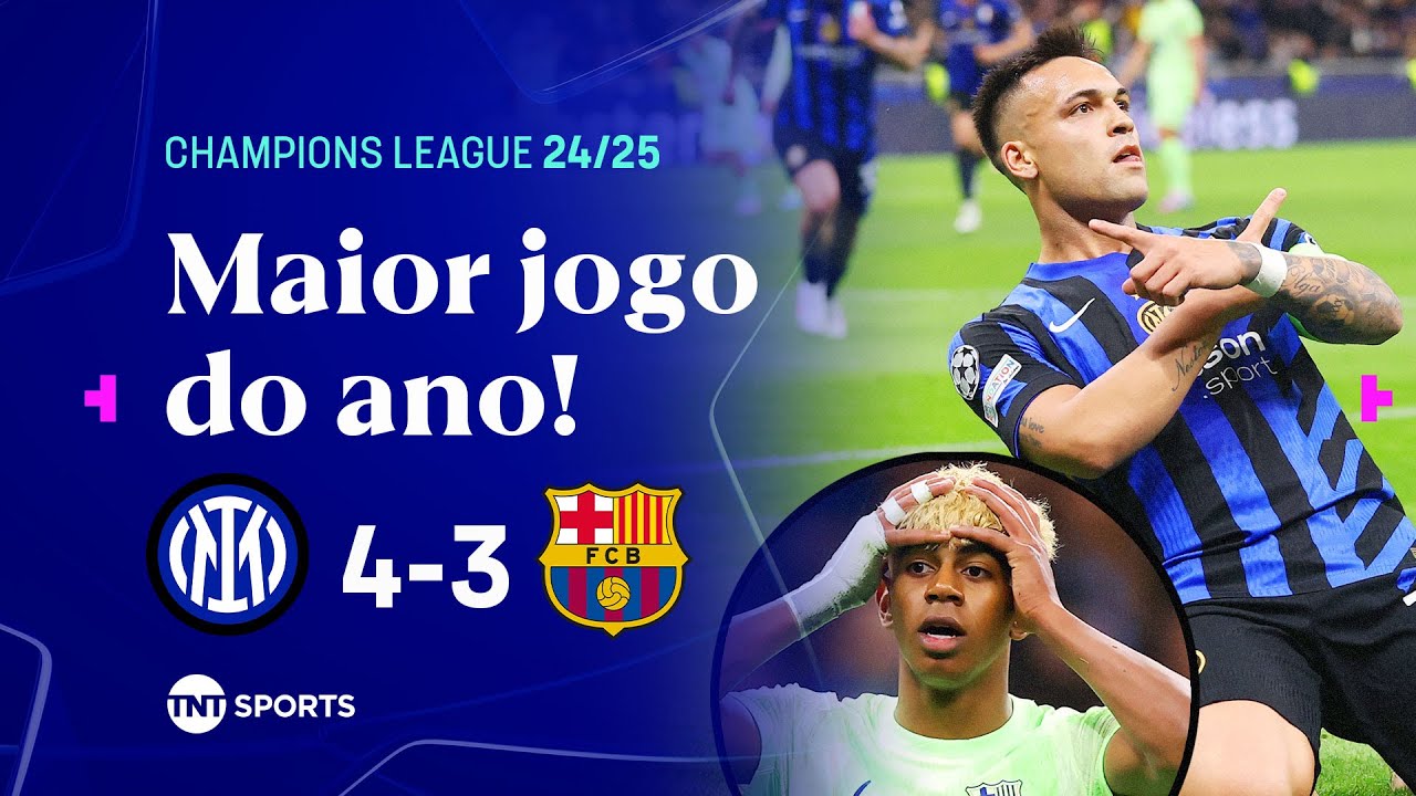 INTER CONSEGUE VIRADA MILAGROSA NA PRORROGAÇÃO E ELIMINA O BARCELONA | INTER DE MILÃO 4X3 BARCELONA