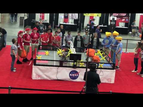 2616D DEUS VEX MACHINA - 2017  1st Match - Vex World Championships
