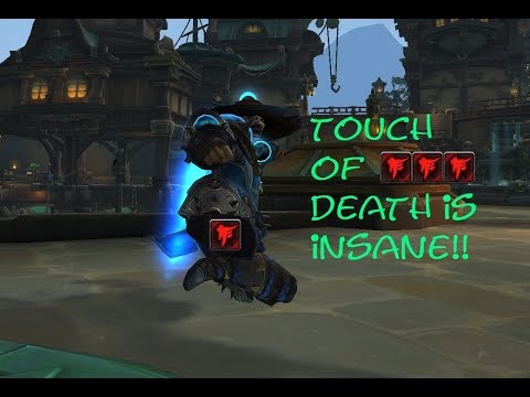 TOUCH OF DEATH IS INSANE! Windwalker Monk WoW BfA PvP [8.1.5]