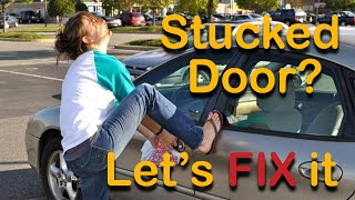 Stuck Car Door FIX - Honda Civic EK DIY Weekend