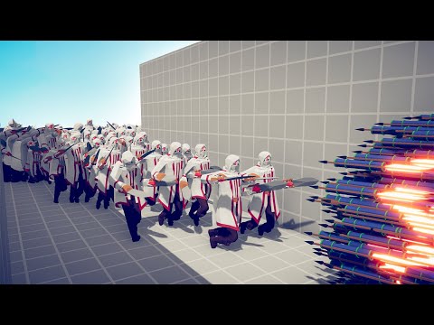 100x ASSASSINS vs EVERY GOD - TABS | Totally Accurate Battle Simulator 2022