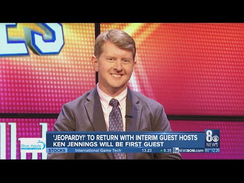 Ken Jennings will be first guest host as Jeopardy! relaunches production