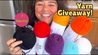Rainbow Yarn Giveaway 🎉🌈 + Yarn Yap Crochet Chat (Episode 7)