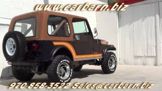 preview picture of video 'SOLD! - 1985 Jeep CJ-7 Renegade at Car Barn in Fruita, CO.'