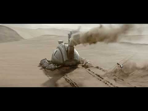 Dune Spice Harvester Scene Recreate (Houdini and Axiom)