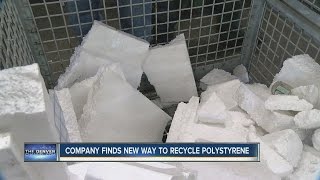 Company finds new way to get rid of styrofoam