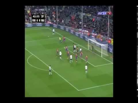 Liga Española. FC Barcelona vs  Valencia CF (J14 - Liga 08/09)