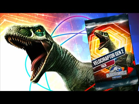 GEN 2 ATTACK VELOCIRAPTOR GEN 2 PACK UNLOCKING VELOCIRAPTOR GEN 2 | JURASSIC WORLD THE GAME