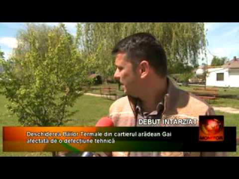 Ştrandul termal din Gai -- întârziere la deschidere