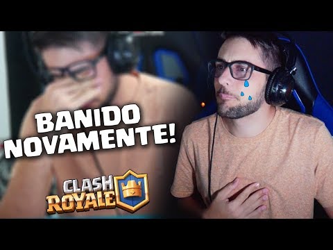FUI BANIDO! TUDO DANDO ERRADO - CLASH ROYALE