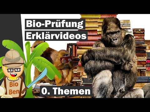 Überblick der Inhalte im Thema Evolution | 0. BioBen Erklärvideos zu Schöpfung und Evolution