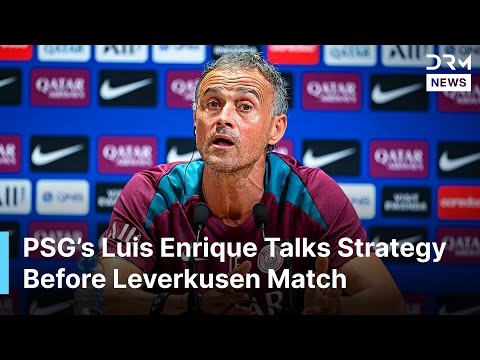 FULL PRESSER: PSG Coach Luis Enrique Speaks Ahead of PSG vs Bayer Leverkusen Clash | AD1N