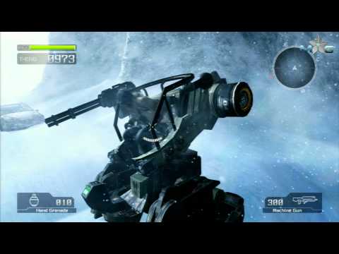 Lost Planet: Extreme Condition Walkthrough-Mission 1 Pt. 1-All Target Marks