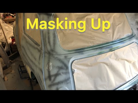 1964 Mk1 Mini Restoration S2 Ep234 - Masking