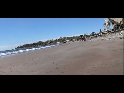 Caminando por la Arena: Playa La Libertad | Beach Walk El Salvador 🏖️🇸🇻 | Video 5