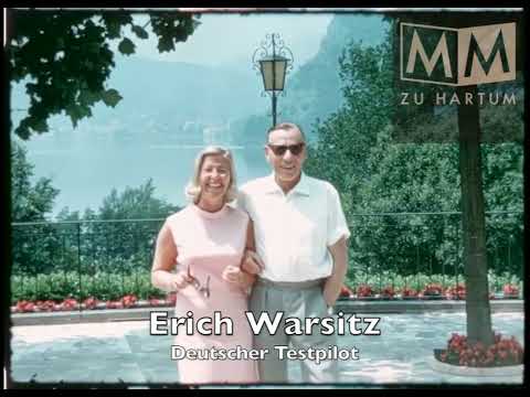 Erich Warsitz Testpilot Heinkel He 178 private Nachkriegsaufnahmen in Lugano 1969