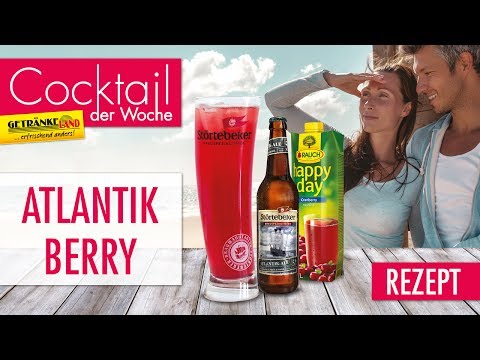 Getränkeland Cocktail der Woche Atlantik Berry