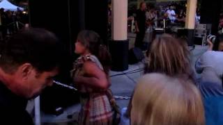 The Girl in The Plaid Dress and Charlie Musselwhite