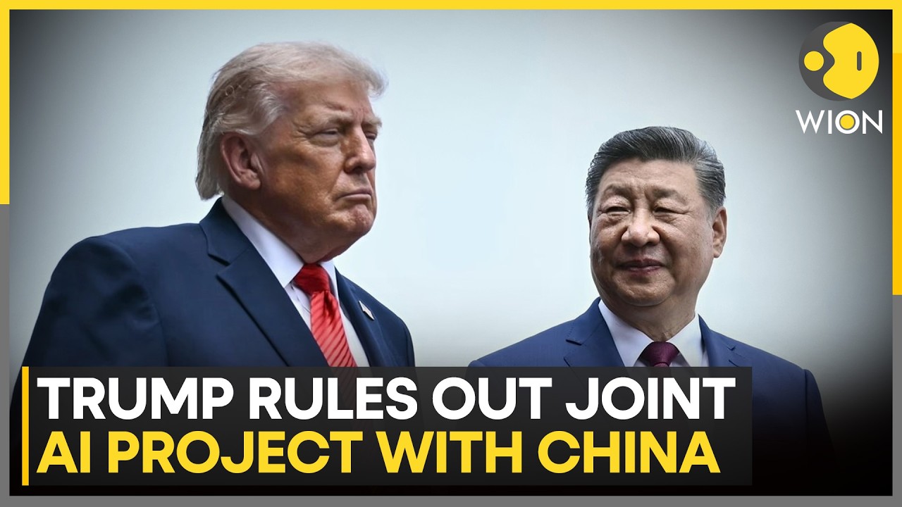 US-China Ties: Trump Says Joint AI Work Could Reveal US Secrets | WION