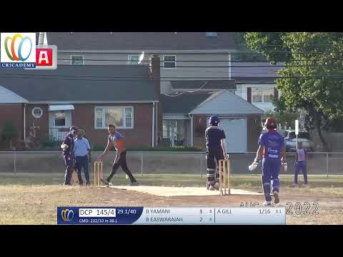 EYCL 2022 U15 Finals -  DC Panthers Vs Cricmax Destroyers @ Pine Grove