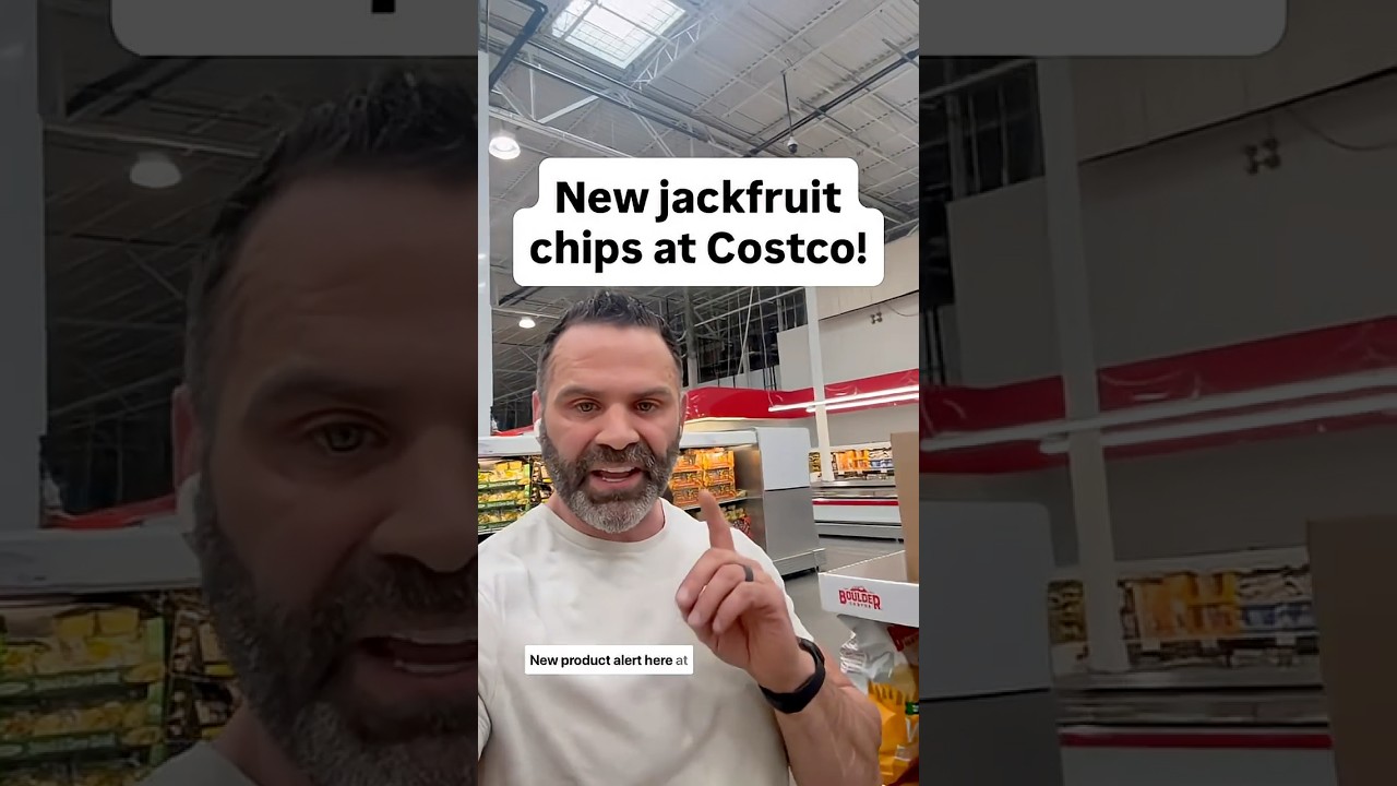 New jackfruit chips at Costco