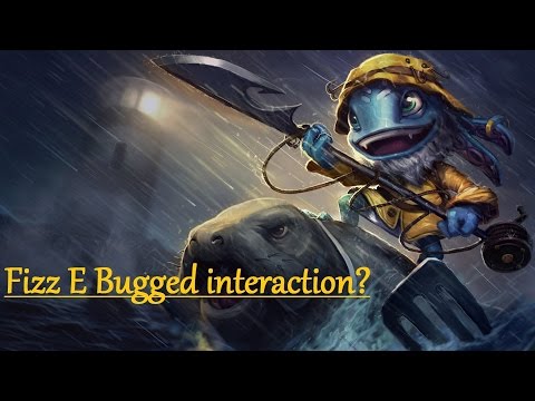 Blitzcrank's E interaction with Fizz's E