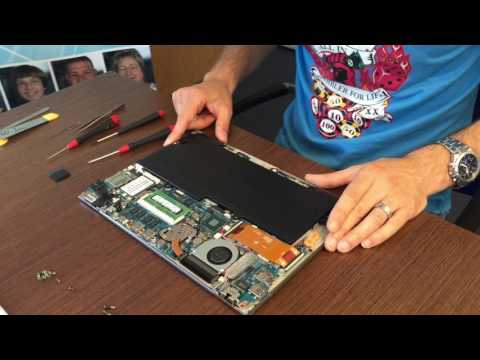 Toshiba Portege Z830 Ultrabook  - wie tausche ich Akku, Lüfter, Speicher, Festplatte, Display etc