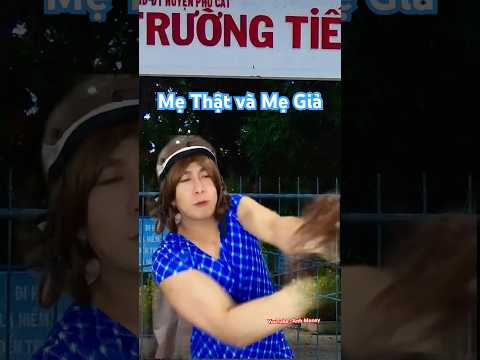 Ku Tý phiêu lưu ký #470 : Mẹ thật và Mẹ giả :)) #anhmoney #hocsinh #shorts vlog đi hoc sinh