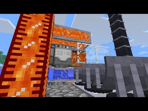 Monster FTB Lava Generator with Rotarycraft Solar Tower