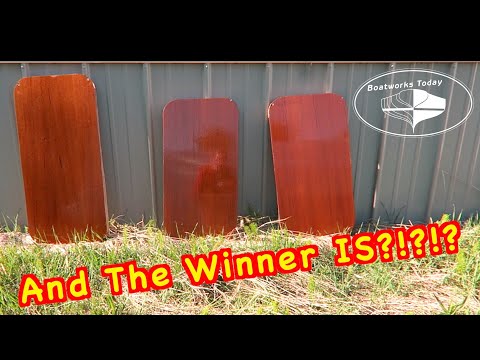 Varnish Alternatives For A Quick Weekend Finish! #BoatProjects