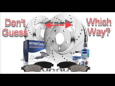 This Direction Is Best For Your Drilled And Slotted Rotor