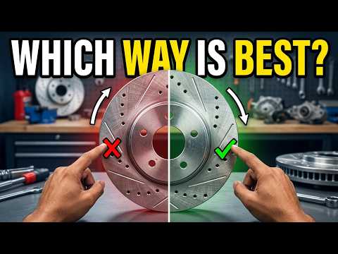 This Direction Is Best For Your Drilled And Slotted Rotor